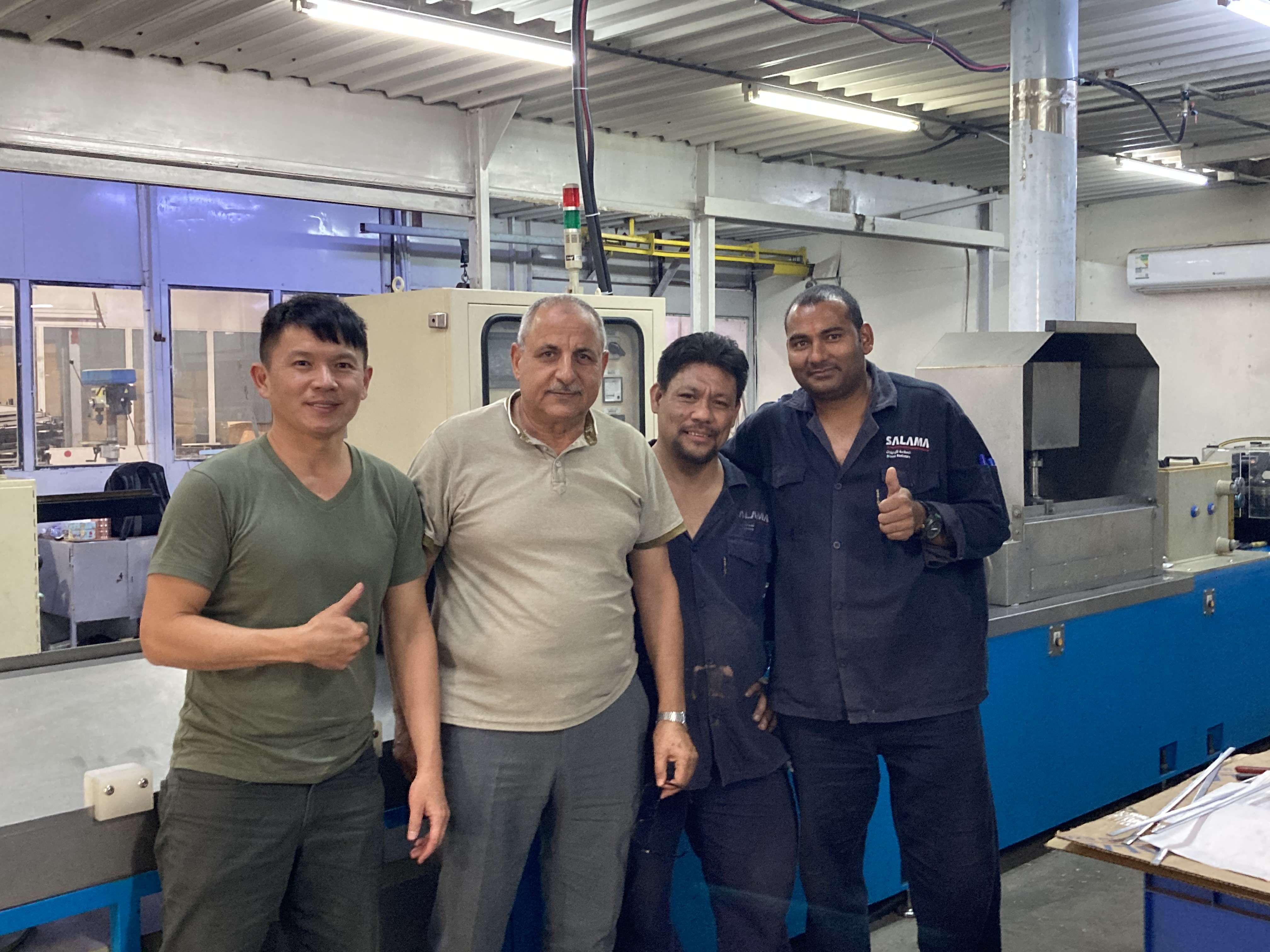 Machine installation in KSA