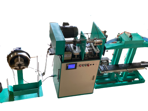 Aluminum fin stamping machine